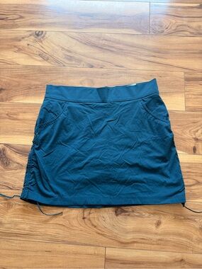 Columbia Women’s Teal Drawstring skort with Pockets large